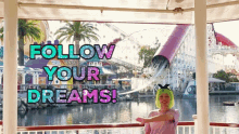 Follow Your Dreams Goldie Chan GIF - Follow Your Dreams Goldie Chan Chase Your Dreams GIFs