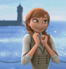 A GIF - Frozen Anna Excited GIFs