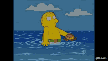 Ralph The Simpsons GIF - Ralph The Simpsons Float Away GIFs