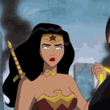 Wonder Woman Eyeroll GIF - Wonder Woman Eyeroll Diana GIFs