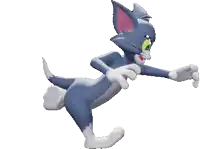 a tom and jerry cartoon character is running