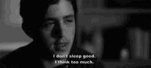 think too much dont sleep good depressed depression