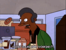 What Were You Thinking GIF - What Were You Thinking The Simpsons GIFs