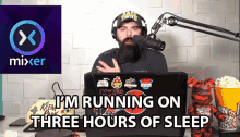 Im Running On Three Hours Of Sleep Daniel Keem GIF - Im Running On Three Hours Of Sleep Daniel Keem Keemstar GIFs