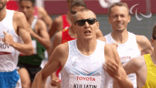 blow kiss anton kuliatin team russian paralympic committee wethe15 flying kiss