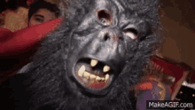 Gorilla Mask GIF - Gorilla Mask GIFs