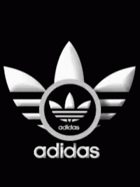 Mediana como resultado Desacuerdo Adidas Logo GIF - Adidas Logo Spin - Discover & Share GIFs