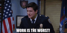 Work Is The Worst! GIF - Brooklyn99 Work Is The Worst Worst GIFs