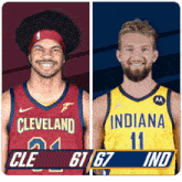 Cleveland Cavaliers (61) Vs. Indiana Pacers (67) Third-fourth Period Break GIF - Nba Basketball Nba 2021 GIFs