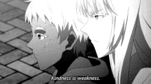 anime kindness weakness jormungand