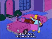 Simpsons This Is Not A Drill GIF - Simpsons This Is Not A Drill Get In GIFs