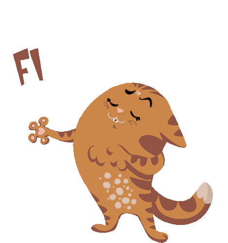 Felinia Cat Sticker - Felinia Cat Red Cat Stickers