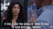 you googled how to talk to your bisexual friends search suspicious doubtful