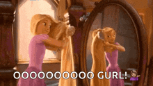 Longhair Rapunzel GIF - Longhair Hair Rapunzel GIFs