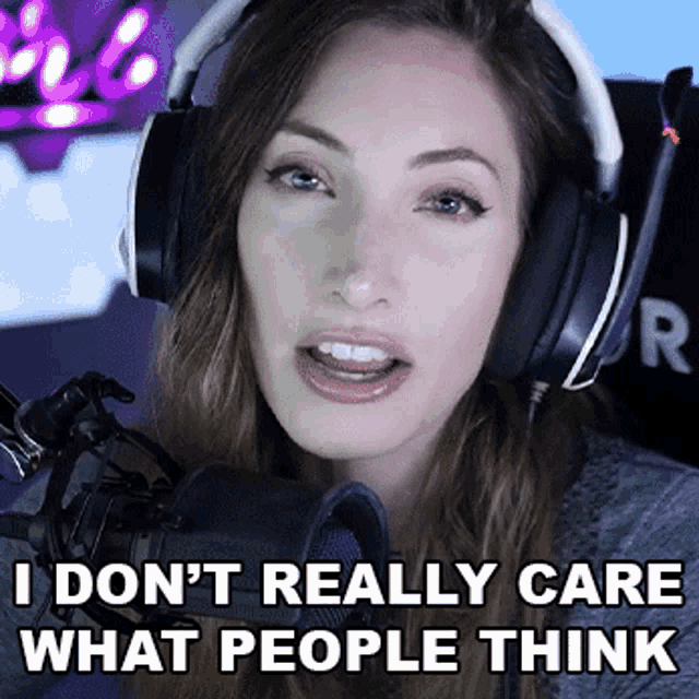 I Dont Really Care What People Think Avori GIF - I Dont Really Care What People Think Avori I Dont Give A Crap GIFs