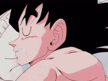 Anime Goku GIF - Anime Goku Sleep GIFs