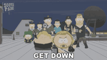 Get Down Kyle Broflovski GIF - Get Down Kyle Broflovski Eric Cartman GIFs