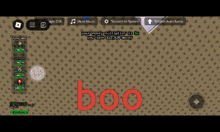 a screenshot of a video game called boo