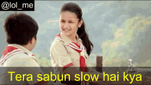 Tera Sabun Slow Hai Kya Bunty GIF - Tera Sabun Slow Hai Kya Bunty Slow Sabun GIFs