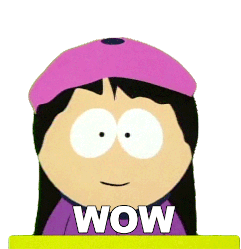 Wow Wendy Testaburger Sticker - Wow Wendy Testaburger South Park Stickers