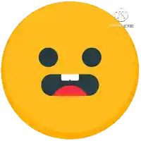 a yellow circle with a smiley face on it and the words kinemaster on the bottom