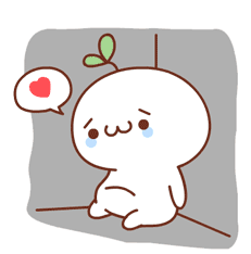 Mochi Cute Sticker - Mochi Cute Heart Broken Stickers