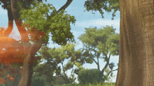 Slammed On A Tree Garfield GIF - Slammed On A Tree Garfield The Garfield Movie GIFs