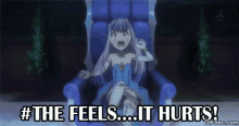 It Hurts GIF - The Feels It Hurts Anime GIFs