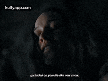 Sprinkled On Your Life Like New Snow..Gif GIF - Sprinkled On Your Life Like New Snow. The Haunting-of-hill-house Thohhedit GIFs