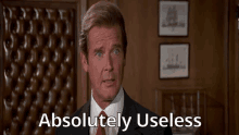 Absolutely Useless A View To A Kill GIF - Absolutely Useless A View To A Kill James Bond GIFs