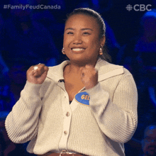 Excited Family Feud Canada GIF - Excited Family Feud Canada Can'T Wait GIFs