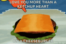 Cheese Burger Burger GIF - Cheese Burger Burger Heart GIFs