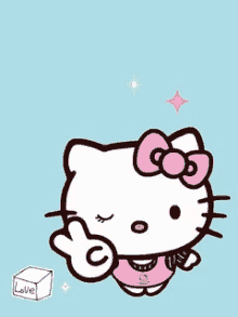 Hello Kitty GIF - Hello Kitty Winking GIFs