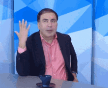 Saakashvili Interview GIF
