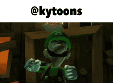 Kytoons Luigi GIF - Kytoons Luigi Luigis Mansion GIFs