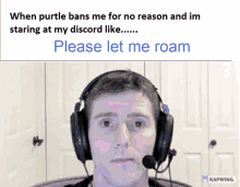purtle purtle ban please let me roam rust banned
