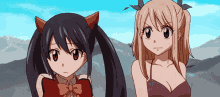 Wendy Marvell Lucy Heartfilia GIF - Wendy Marvell Lucy Heartfilia Fairy Tail GIFs