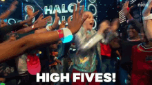 High Fives High Fiving GIF - High Fives High Fiving Up Top GIFs