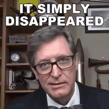 It Simply Disappeared Lance Geiger GIF - It Simply Disappeared Lance Geiger The History Guy GIFs