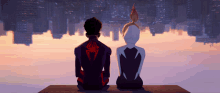 spiderverse across the spiderverse miles morales gwen stacy spidergwen