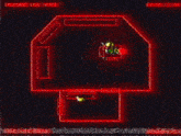 a computer screen with a red outline of a house and the words test site