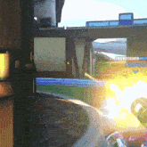 a video game is being played with the player 's name filipu