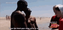 These 2 Black Guys Came Up To Us & We Shook Hands GIF - Amish Amish Life Breaking Amish GIFs