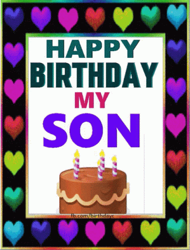 Happy Birthday To My Son GIFs | Tenor