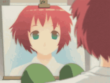 Rin Tezuka Red Hair GIF