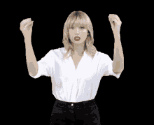 Taylor Swift Powerpuff GIF - Taylor Swift Powerpuff Mind Blowing GIFs