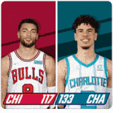 Chicago Bulls (117) Vs. Charlotte Hornets (133) Post Game GIF - Nba Basketball Nba 2021 GIFs