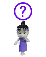 a cartoon character wearing sunglasses and a shotfit shirt