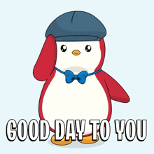Penguin Pudgy GIF - Penguin Pudgy Good Day GIFs