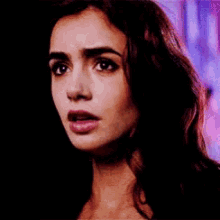 Lily Collins Beautiful GIF - Lily Collins Beautiful Worried GIFs